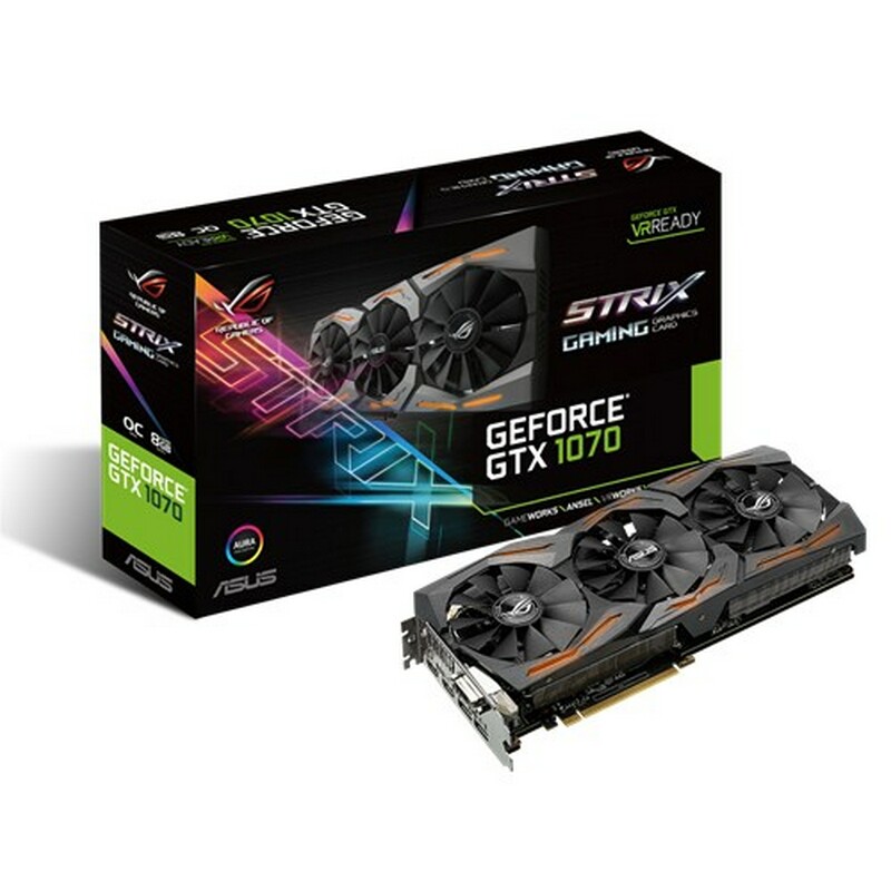 ASUS ROG STRIX GTX1070 O8G GAMING